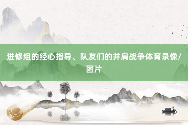 进修组的经心指导、队友们的并肩战争体育录像/图片